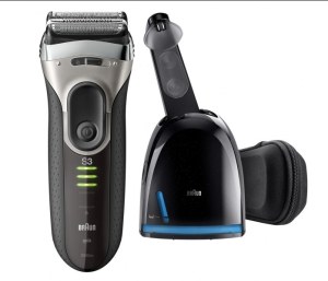 Braun Series 3 ProSkin 3090cc - Rasoir Électrique Rechargeable + Station Clean & Charge