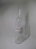 750ml liquor glass bottle