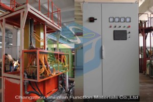 Heat treatment device for chain