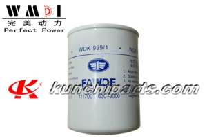 Faw Jiefang Xichai CA6DL 1117001-630-0000 Fuel Filter