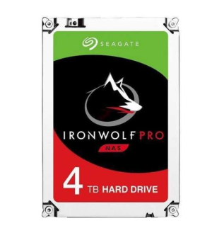 Seagate Disque dur interne IronWolf Pro NAS 4TB Sata III 128MB D ST4000NE001