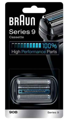 BRAUN Tête de rechange pour rasoir électrique Séries 9 Cassette 90B