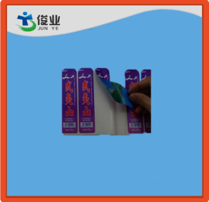 Vinyl Adhesive Sticker with Barcode