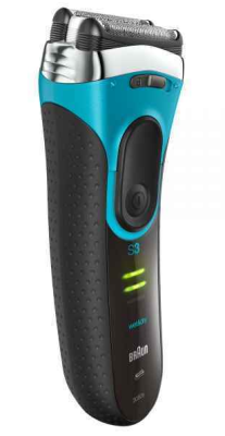 Braun Series 3 3080s rasoir pour homme Rasoir à grille Tondeuse Noir