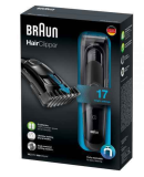 Braun HairClipper Tondeuse Électrique Homme Cheveux Et Barbe, Lames Affûtées Et Inusabl...