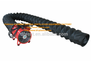 Antidéflagrant portable ventilateur avec anti statique flexible conduit