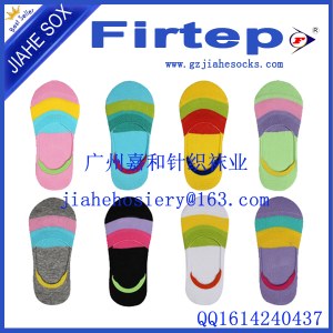 Anti-glissement D'été no show chaussettes low cut invisible chaussettes