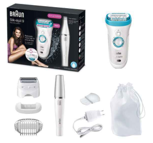 BRAUN Epilateur Silk-épil 9 9-558