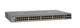 Netgear Switch 48x1000 PoE+ 2xGbit (4x Shared SFP) - GSM7248P-100NES