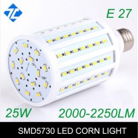 25W LED Corn Lights E27 SMD 5730 2000~2250lm 360 Degree LED Lamps 200-230V Warm White...