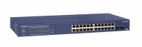 Netgear Smart Switch PoE+ 24 ports Gigabit Ethernet avec 2 ports SFP (190 W) - GS724TP...