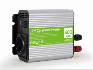 EnerGenie Convertisseur de puissance pour voiture 12 V, 300 W - EG-PWC300-01