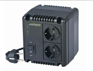 EnerGenie Régulateur et stabilisateur automatique de tension CA, LED, 220 V CA, 1000 VA...