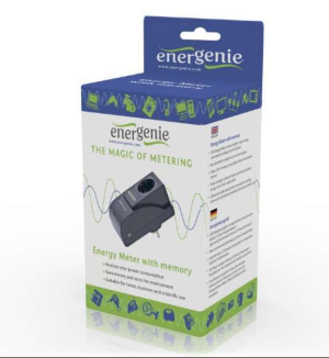 EnerGenie Compteur d'énergie USB avec mémoire -EGM-PWML