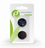 EnerGenie Pile bouton CR2016 - Pack de 2 - EG-BA-CR2016-01