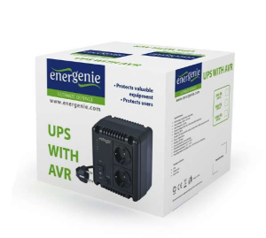 EnerGenie Régulateur et stabilisateur automatique de tension CA, LED, 220 V CA, 500 VA...