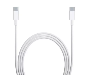 Reekin 5A Câble de Charge Rapide USB-C vers USB-C 1m (Blanc)