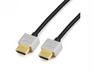 Reekin HDMI Câble - 2,0 Mètre - FULL HD Ultra Slim (Hi-Speed w. Ether.)
