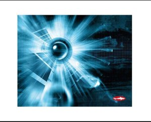 Reekin Tapis de Souris de Jeu 400x320mm (Design 18, GAM-002H)