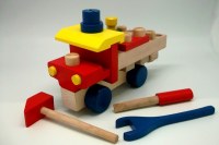 Camion éducatif en bois