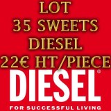 LOT PULLS SWEAT-SHIRTS DIESEL HOMME EN LIQUIDATION