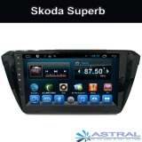 Skoda Multimidia Système Central Quad Core Android Superbe Voiture De 10 Pouces
