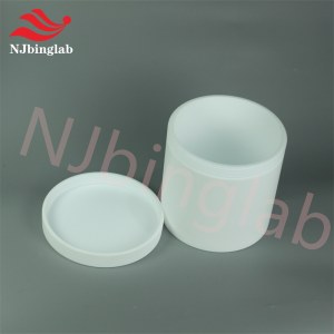 2L PTFE barrel, chemical plastic barrel, resistant to HF, HCl