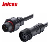 2pin/3pin male to female outdoor LED lighting plug M18 electric power cable waterproof...