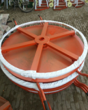 Cable drumjacks with rotary disk