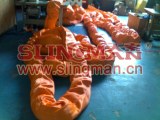 High quality WLL10ton 10000kg eye-eye round sling 6:1 7:1 8:1 acc. to European standard