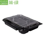 DISPOSABLE FOOD TRAYS WITH COMPARTMENTS