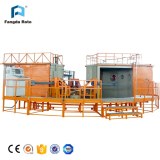 Rotational molding machine with three arms, Plastic thermoforming machine