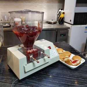 Donut filler with jelly hopper for sale-Yufeng