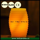 1 pcs Fameless Wax Irregular Shape LED Candles For Home Decor With 3AAA Battery