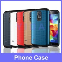 SGP Slim Armure de couverture de cas de TPU + PC Retour pour Samsung Galaxy i9600 S5