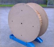 Cable Laying Drum Roller Fiber Optic Used for power cables