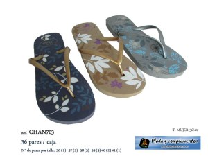 Chaussures d'été - Tongs a feuilles