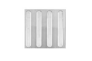 Warning Stainless Steel Tactile Mat (XC-MDB6013)