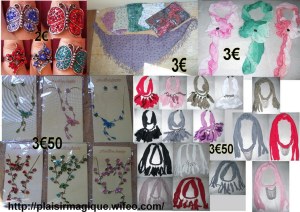 URGENT Lots bijoux et accessoires 2€, 3€, 3€50