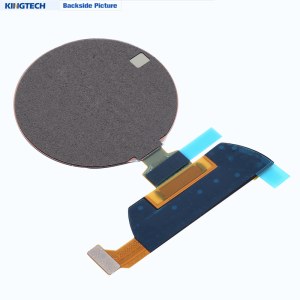 1.39 Inch 454x454 AMOLED Round Super Thin Display With Multi-touch Screen