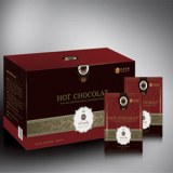 DouxGanoderma Goût chocolat chaud café instantané