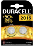 Duracell Batterie Lithium Knopfzelle CR2016 3V Blister (2-Pack) 203884