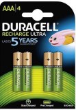 Pack de 4 piles rechargeables Duracell AAA Micro 900mAh