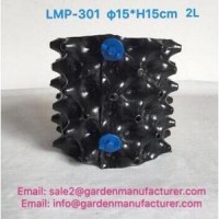 HDPE Recycled Sapling Growth Pots For Sale 2 Liter Propagation Cells Plant Seedling Con...