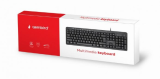 Gembird KB-UM-106-RU - Standard - USB - QWERTY - Noir KB-UM-106-RU
