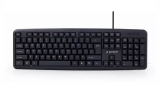 Gembird Standard - USB - Clavier à membrane - QWERTY - Noir KB-U-103-RU