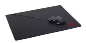 Gembird Noir - Uniforme - Tissu - Caoutchouc - Base antidérapante - Tapis de souris de...