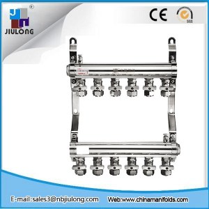 Brass Manifold With Double Ball Valves-a