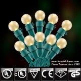 35CT/50CT/70CT G15 Glass Mini Globe Pearl Paint LED Christmas String Lights