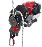 Gasoline motor cable winch